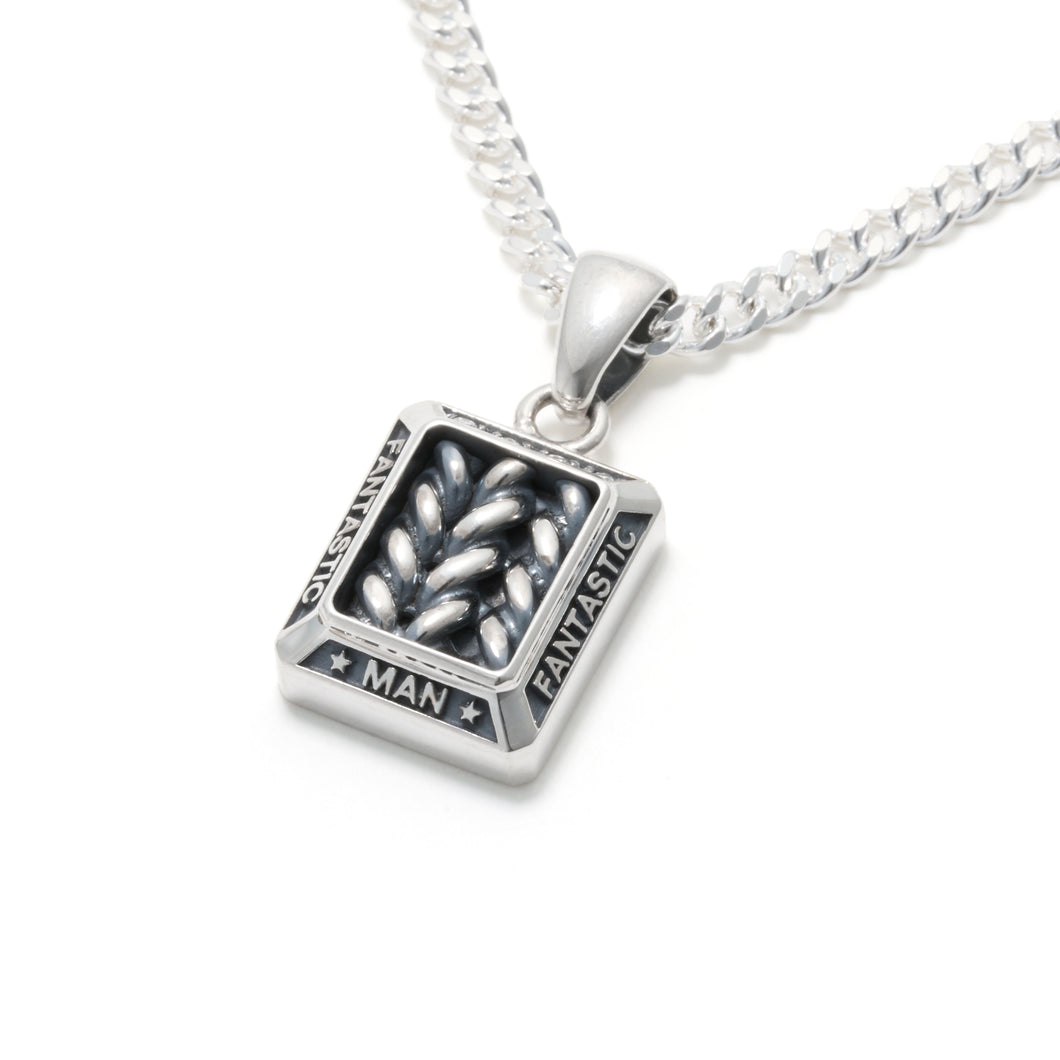 NECKLACE TOP 973 Silver Rope