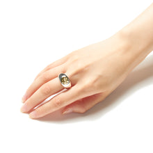 画像をギャラリービューアに読み込む, RING 741 Gold Hammered
